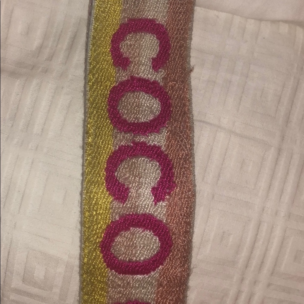 Vintage Terry Cloth Chanel Belt